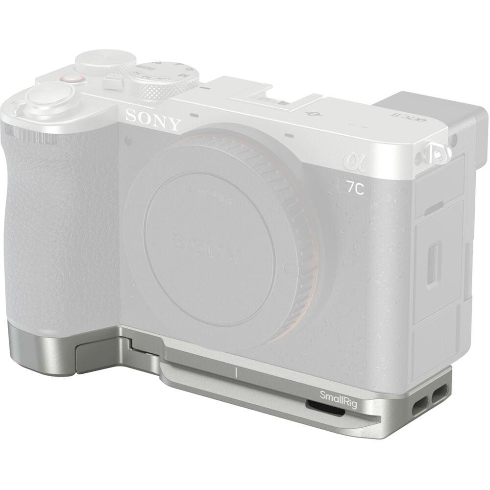 SmallRig Baseplate with Airtag Slot for Sony A7C II/A7CR (Silver) 5482