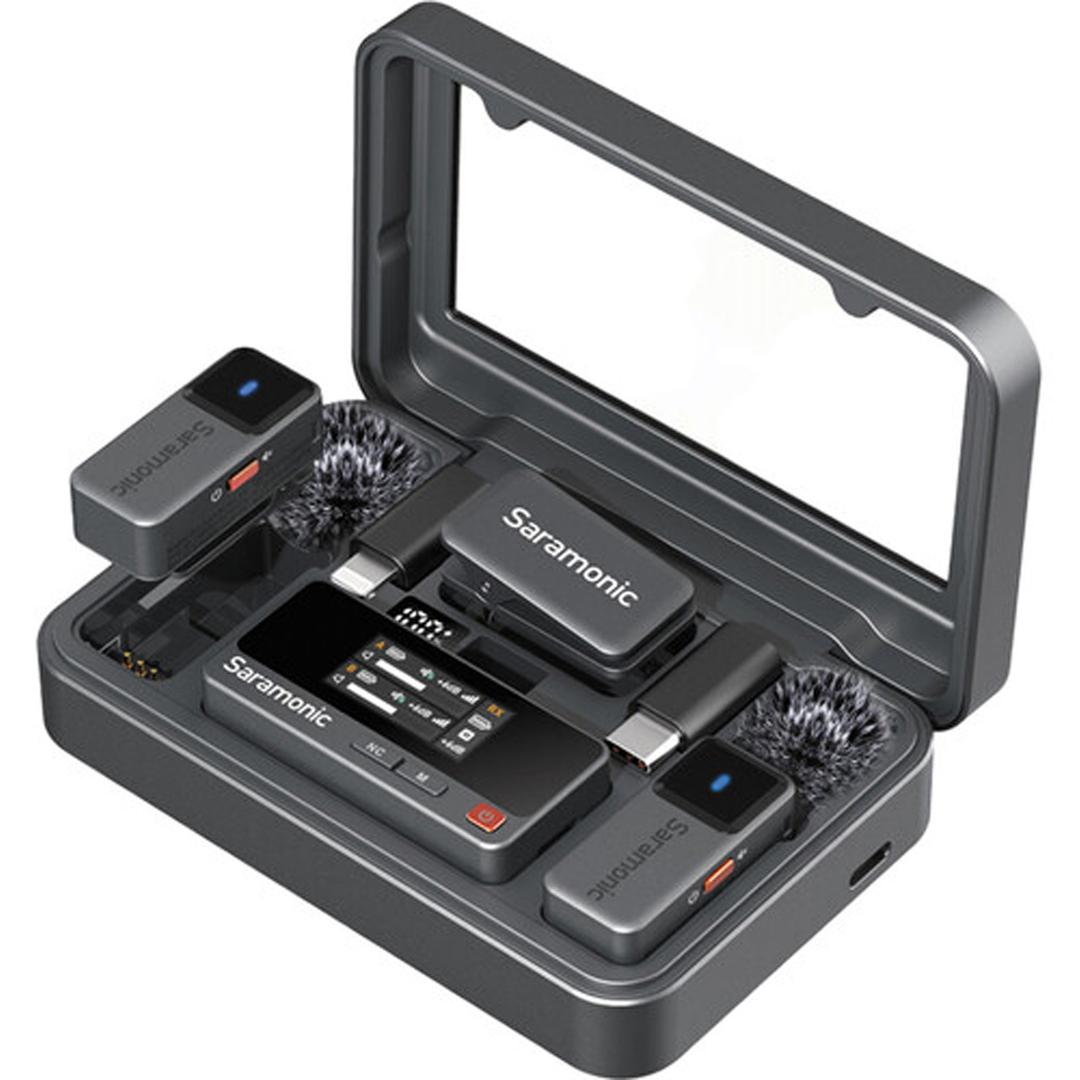 Saramonic Air-02 Dual Wireless Microphone Mini Set w/Lavalier