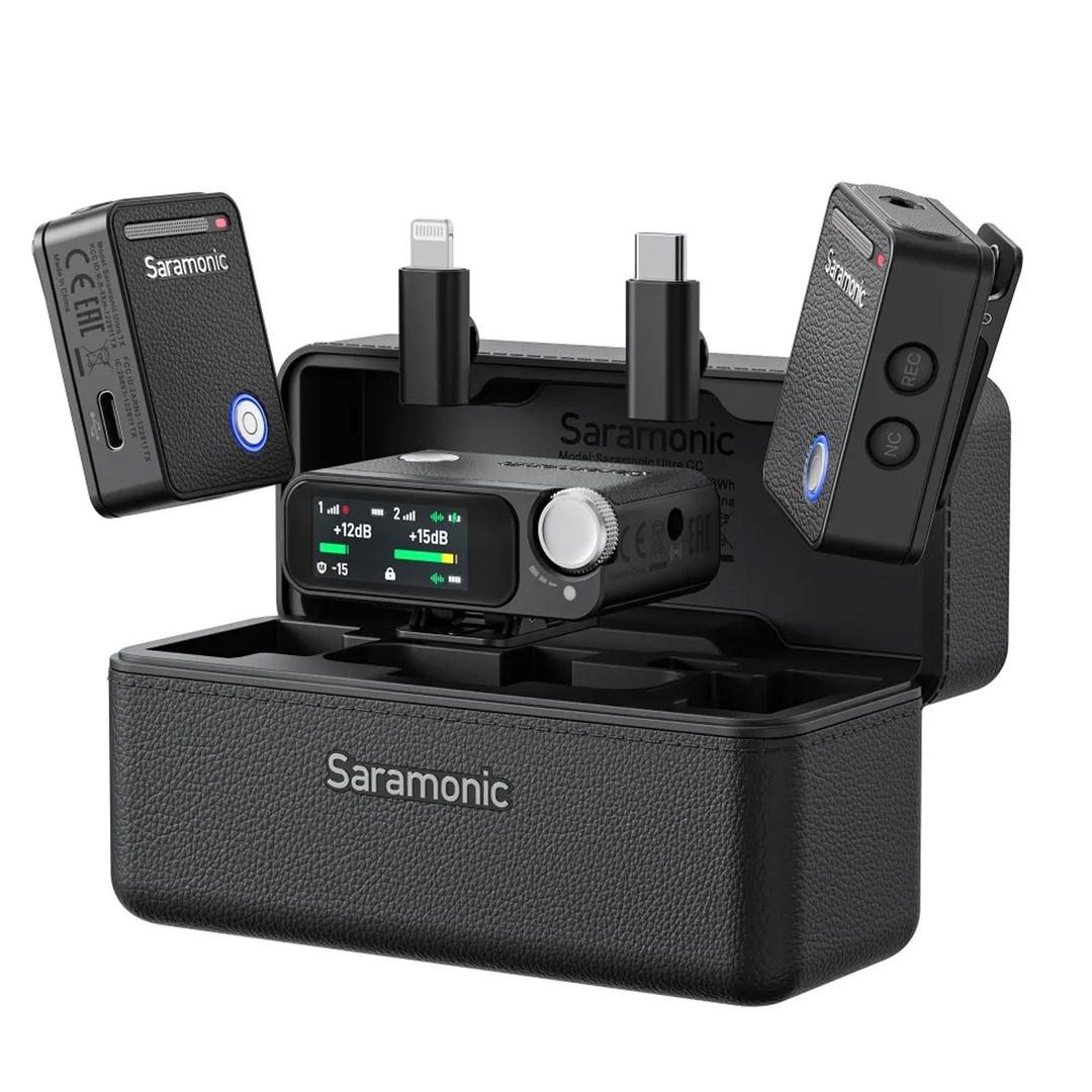 Saramonic Ultra 01 Dual Wireless Microphone Set - Black