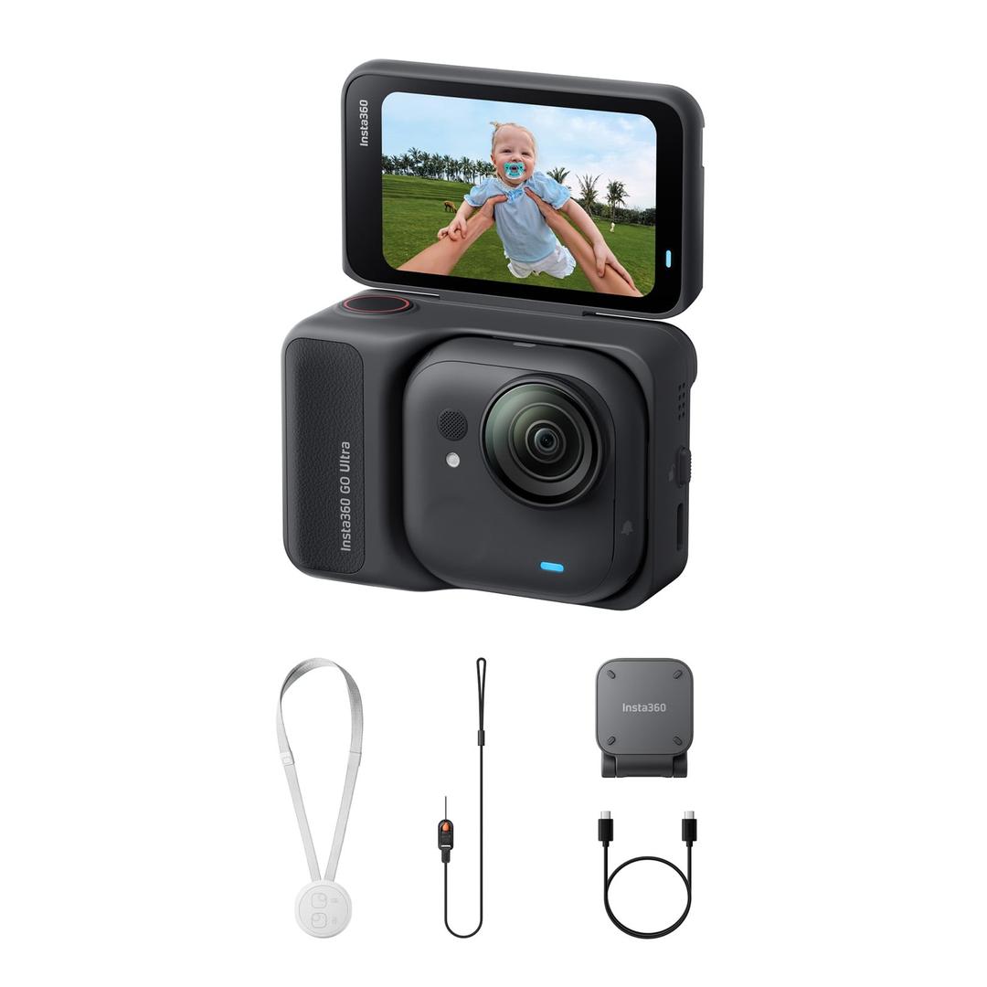 Insta360 GO Ultra Midnight Black Standard Bundle
