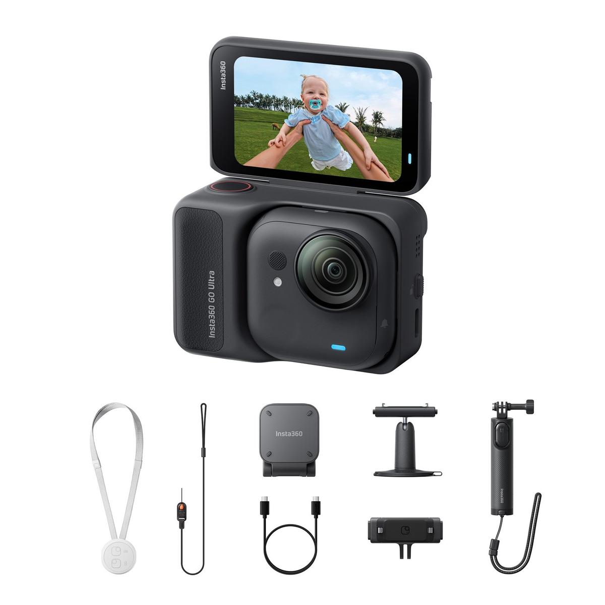 Insta360 GO Ultra Midnight Black Creator Bundle