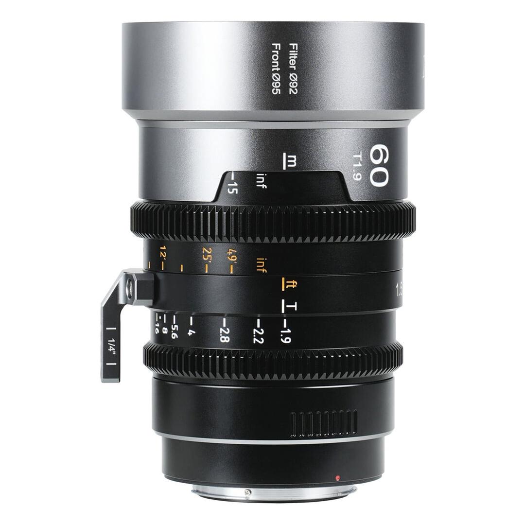 SIRUI IronStar 60mm T1.9 1.5x Cine Lens (PL/EF mount, Blue Flare)