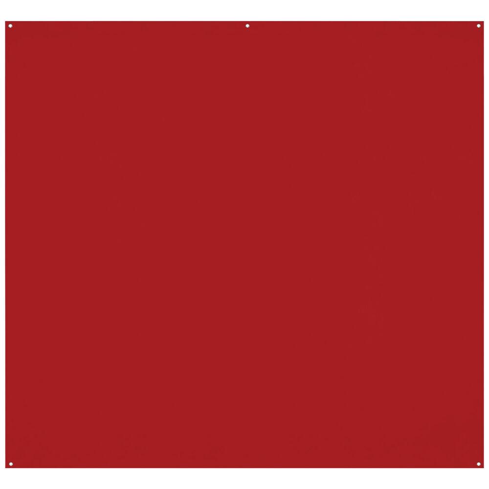Westcott X-Drop Pro Wrinkle Resistant Backdrop - Scarlet Red - 8 x 8 ft.