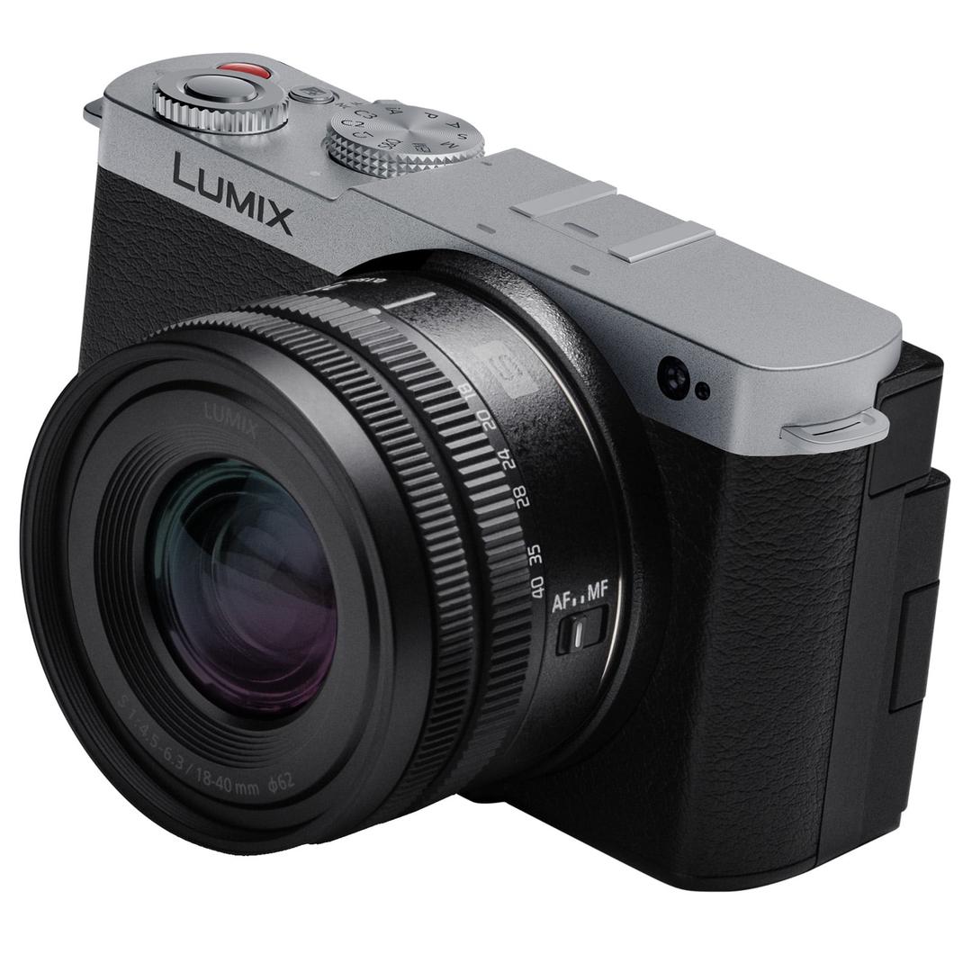 Panasonic Lumix S9 Digital Camera Body with 18-40mm f4.5-6.3 Lens - Silver
