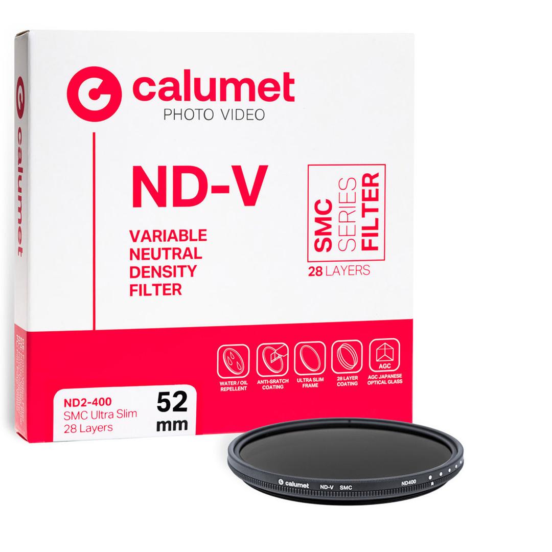 Calumet Variable ND2-400 SMC 52 mm Ultra Slim Filter