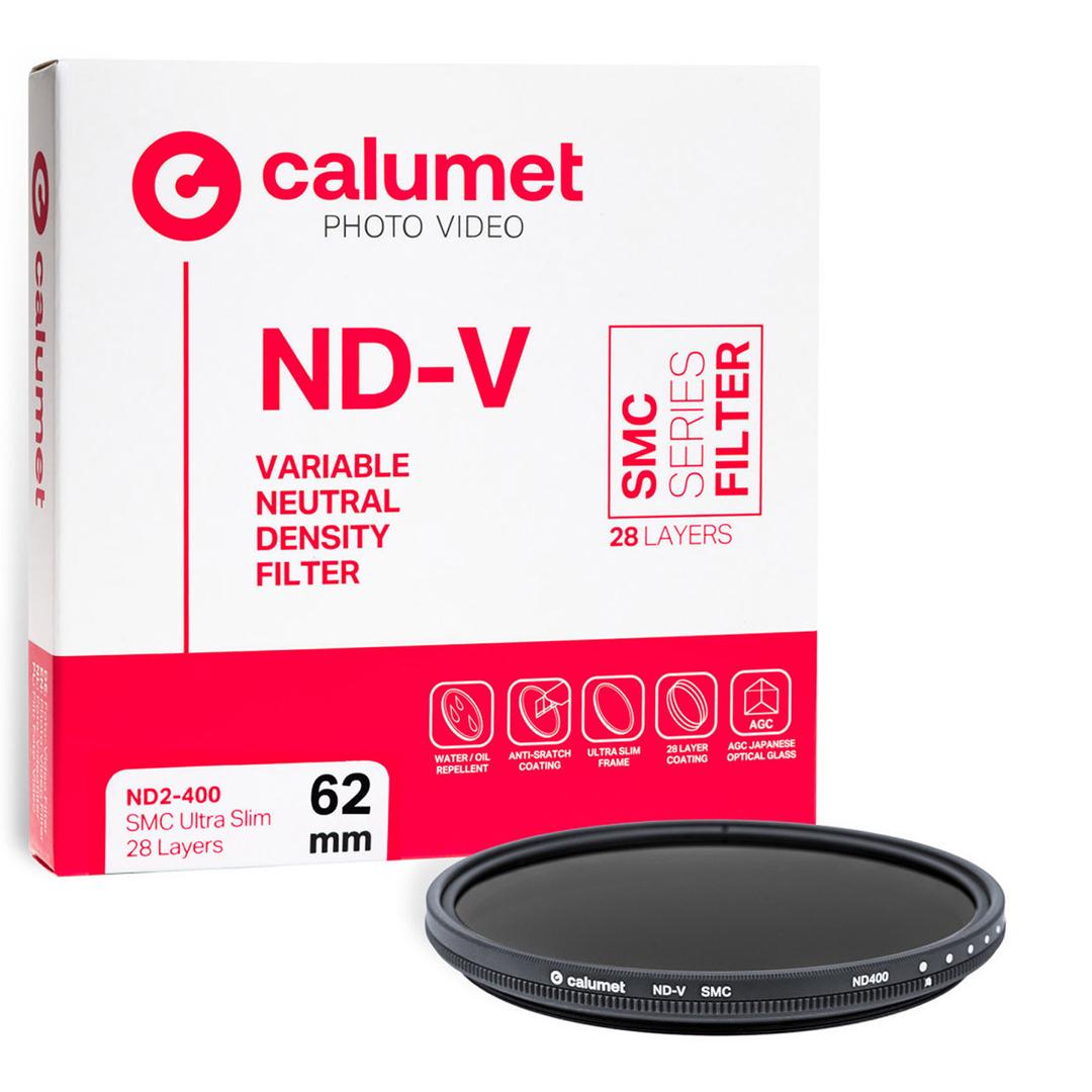 Calumet Variable ND2-400 SMC 62 mm Ultra Slim Filter
