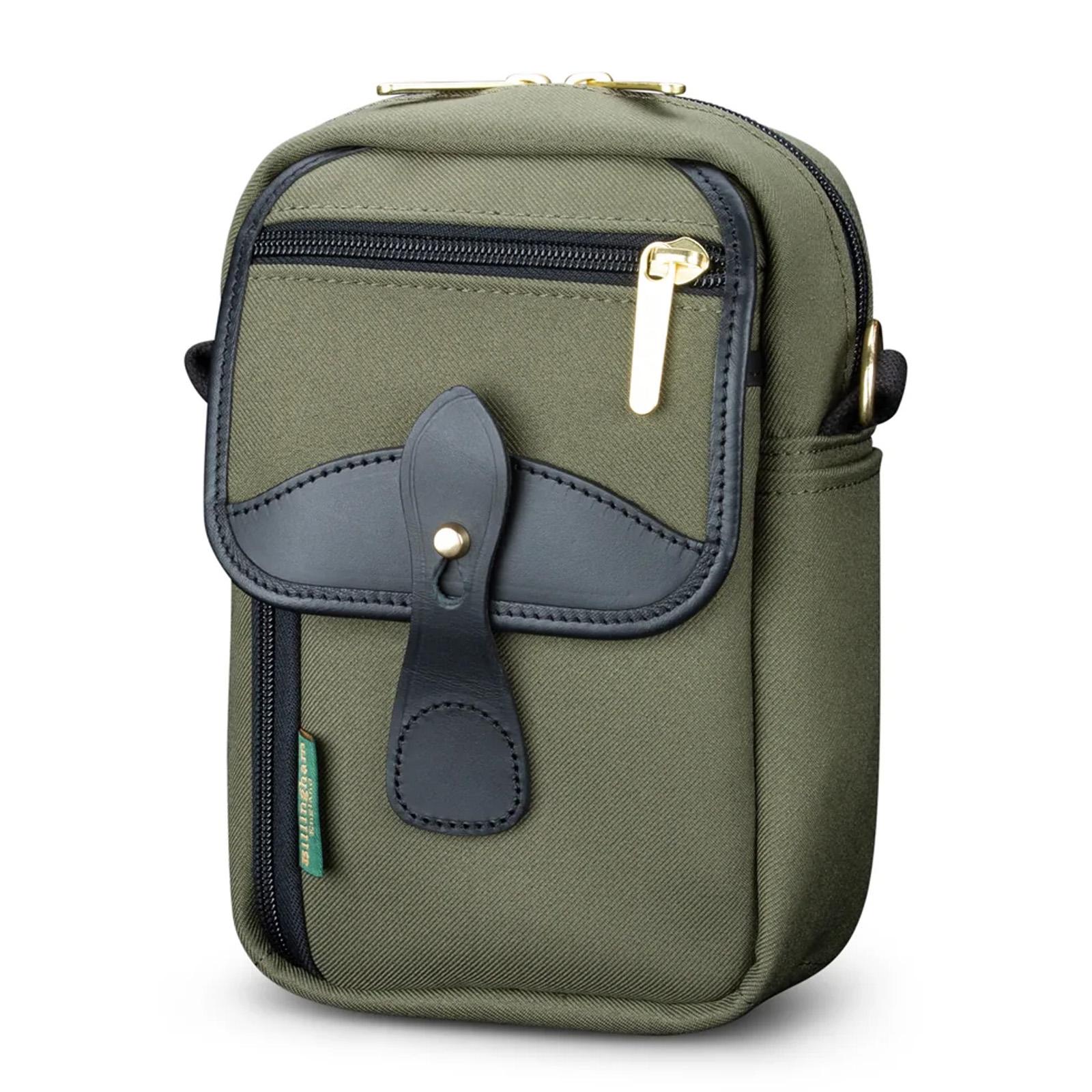 Billingham Airline Stowaway Shoulder Bag - Sage FibreNyte / Black