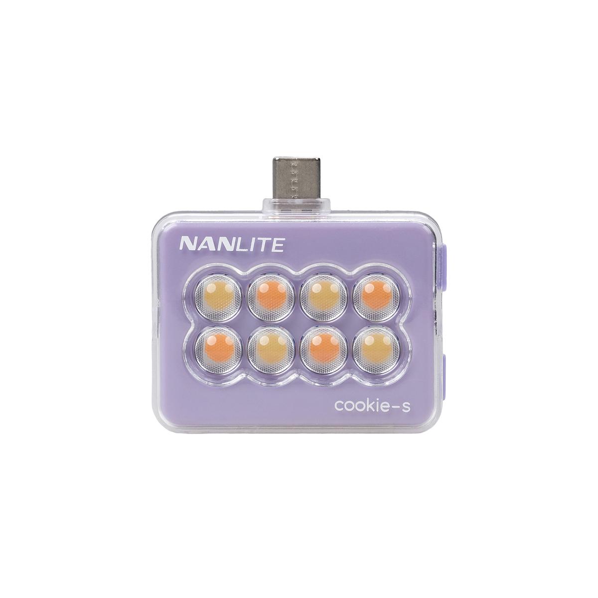 NanLite Cookie-S LED Mini Light - Lavender