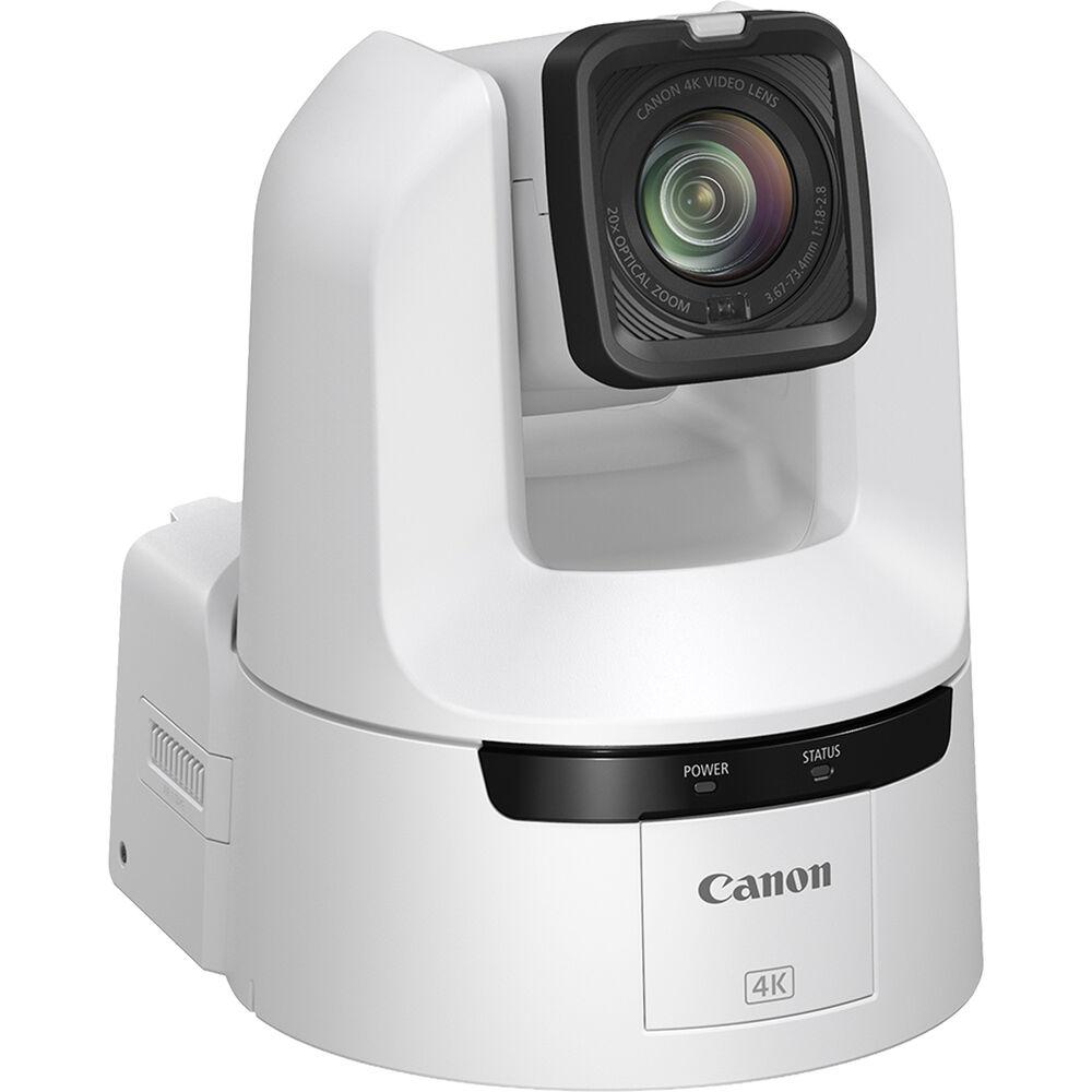 Canon CR-N400 4K PTZ Camera with Auto Tracking (White)