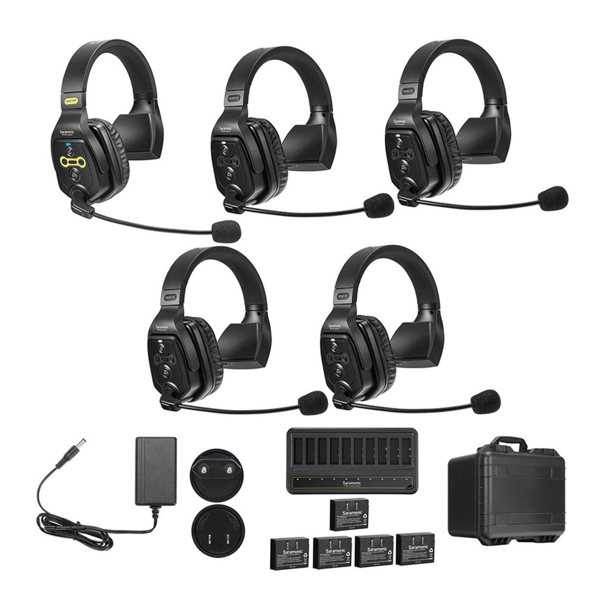 Saramonic WiTalk WT5S Single-Ear Selection Wireless Intercom Headset System