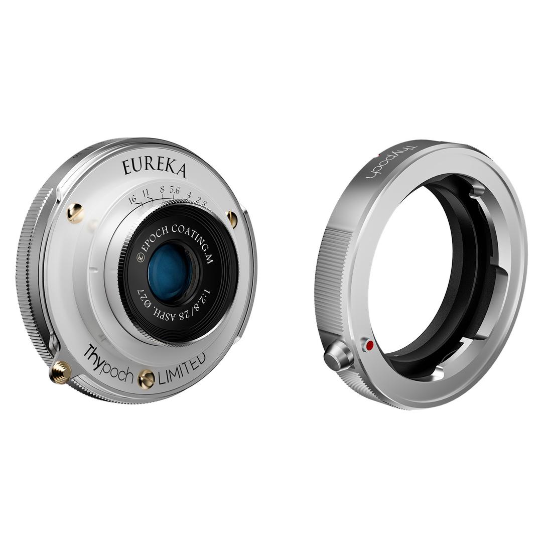 Thypoch Eureka 28mm f2.8 Photography Lens for Leica M with M-X Adapter - White