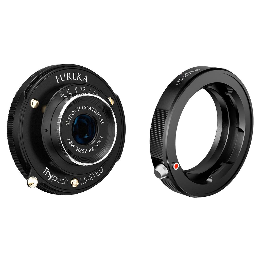 Thypoch Eureka 28mm f2.8 Photography Lens for Leica M with M-X Adapter - Black