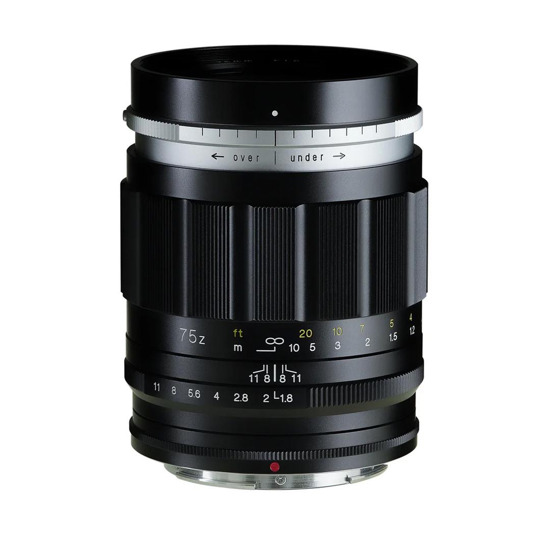 Voigtlander 75mm f1.8 Portrait Heliar Lens for Nikon Z
