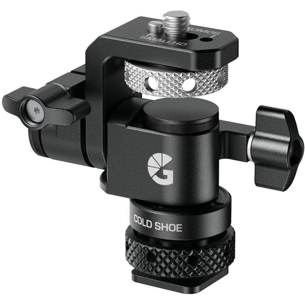 Bright Tangerine Universal Monitor Mount (1/4in-20 Top, Cold Shoe Base)