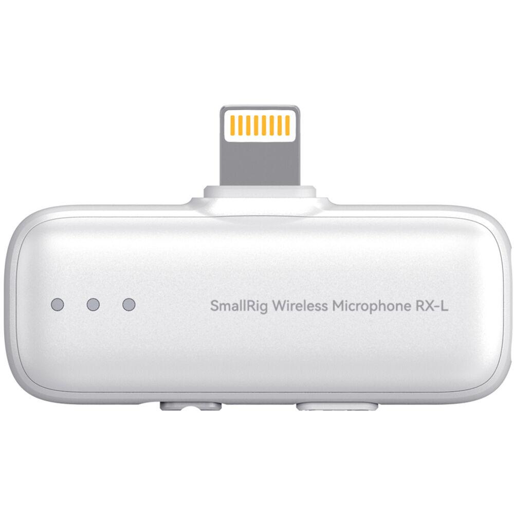 SmallRig S70RX-L Wireless Microphone Receiver (White) 5784