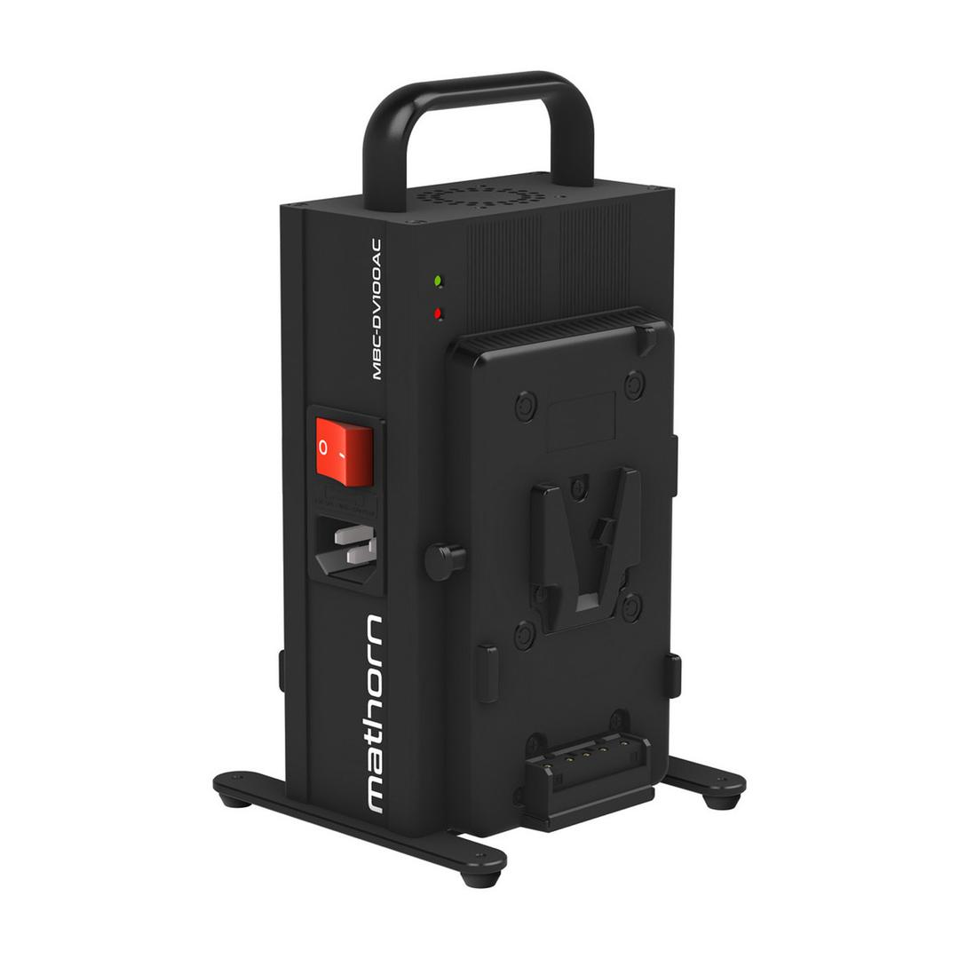 Mathorn Dual-Channel V-Mount Charger 100W AC-DC