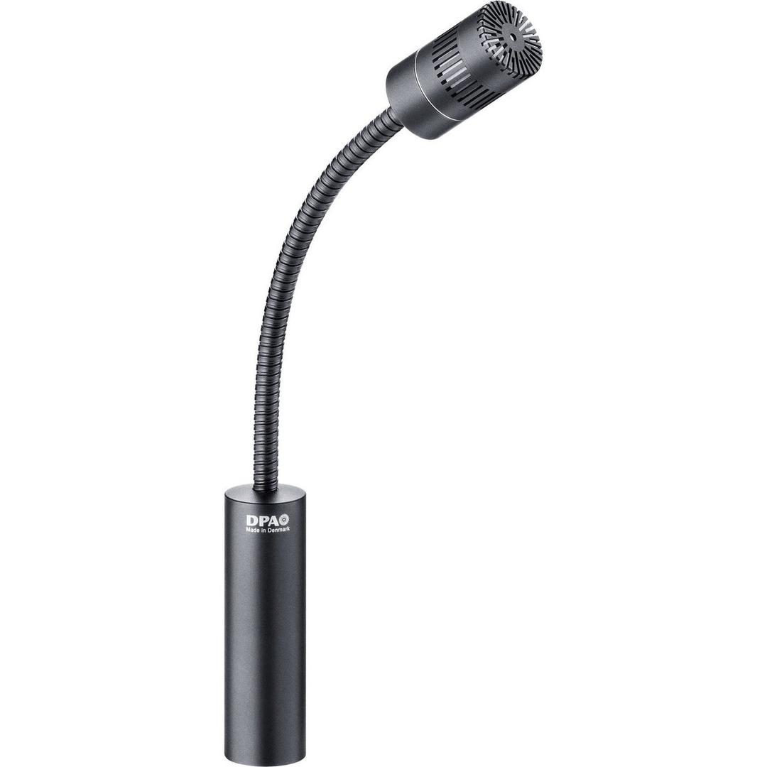 DPA 4018 Supercardioid Mic, Black, XLR, 20 cm (8 in) Boom, full Gooseneck