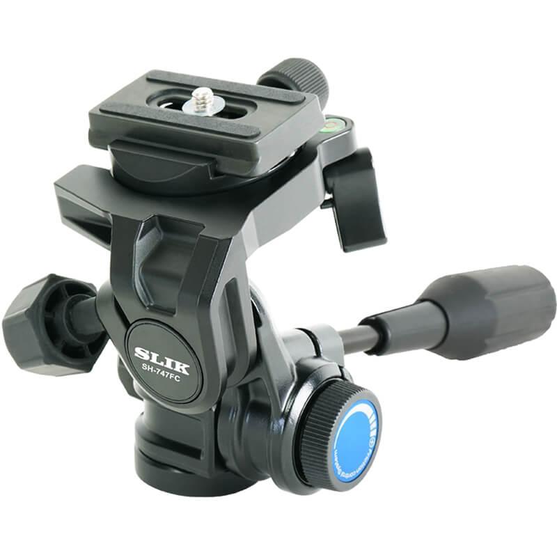 Slik SH-747 FC 3-Way Friction Control Head - 3403