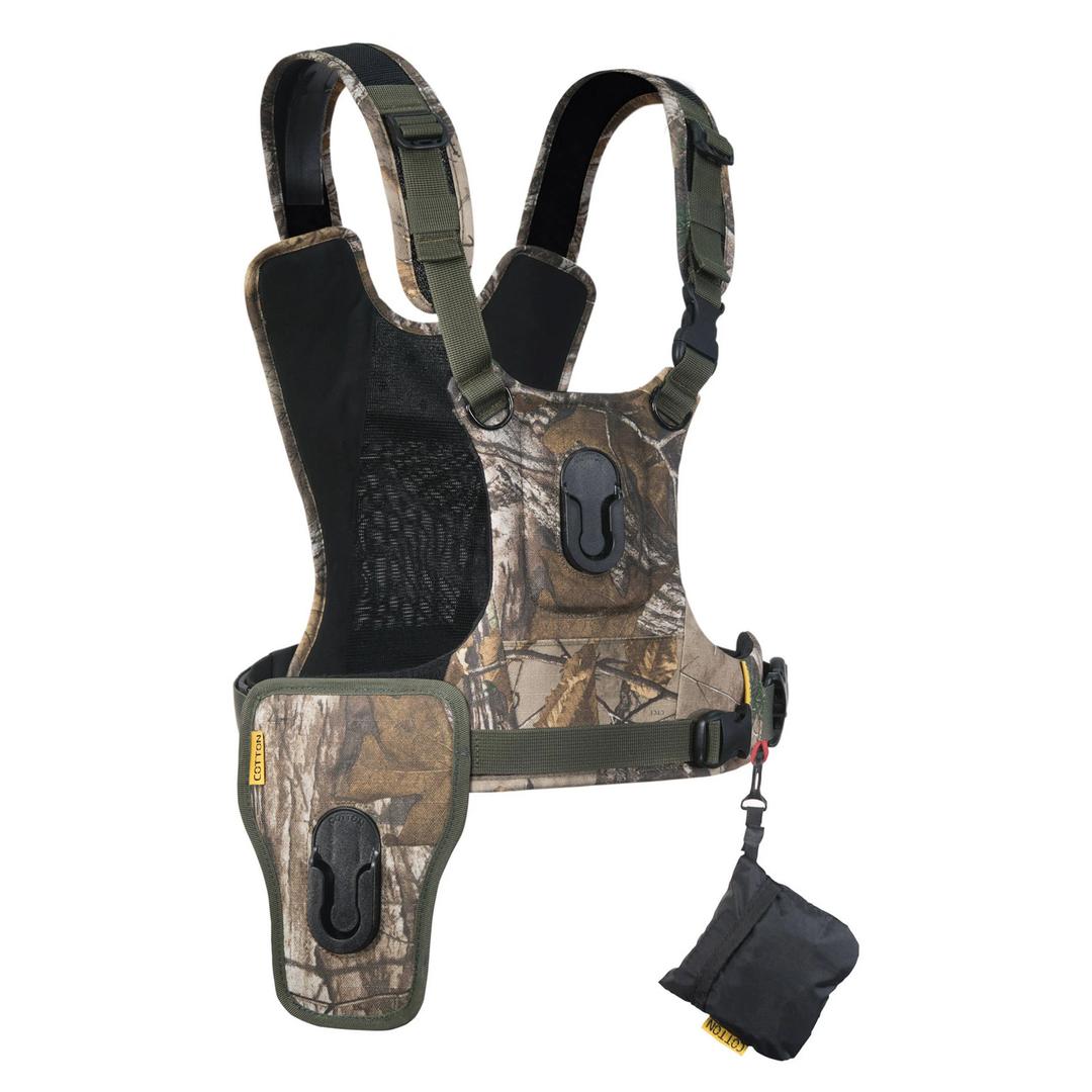 Cotton Carrier G3 2 Camera Harness Camo