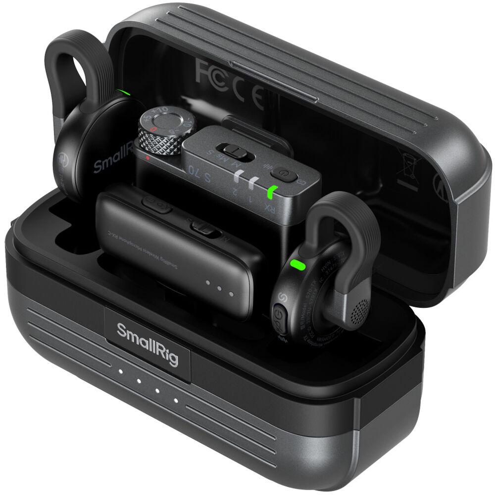 SmallRig S70 Wireless Microphone with Multi-Device Compatibility (Black) 5715