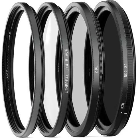 Urth 58mm Cinematic Filter Kit Plus+ (UV, CPL, ND32, Ethereal 1/4 Black Mist)