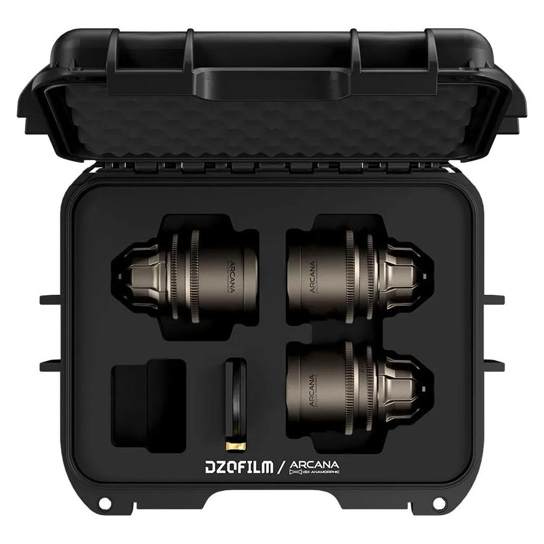 DZOFILM Arcana 32/45/75mm Lens Kit for PL Mount (Imperial)
