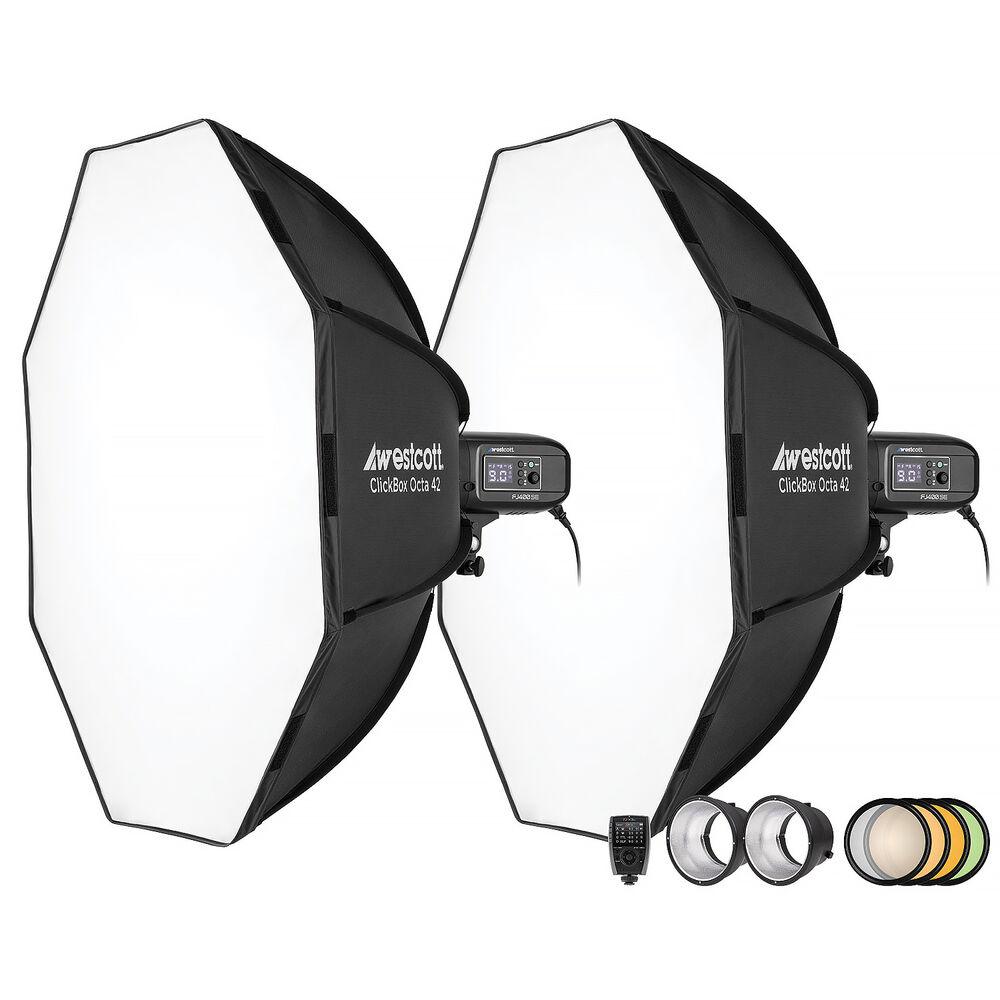 Westcott FJ400-SE 2-Light Studio Strobe Kit with FJ-X3 M Universal Wireless Trigger