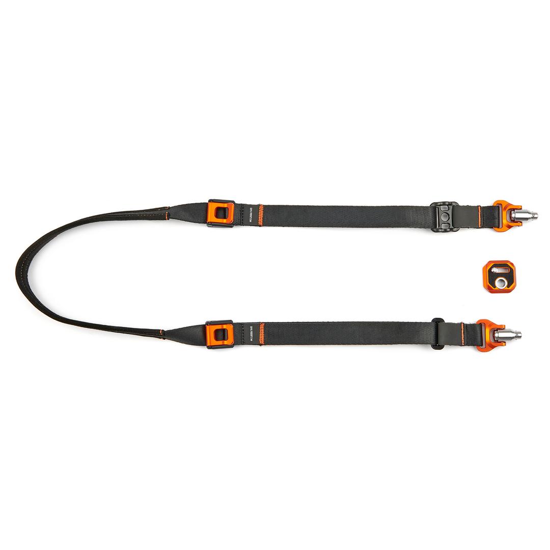 3 Legged Thing AXIS 24 Padded Neck and Shoulder Strap - Inferno