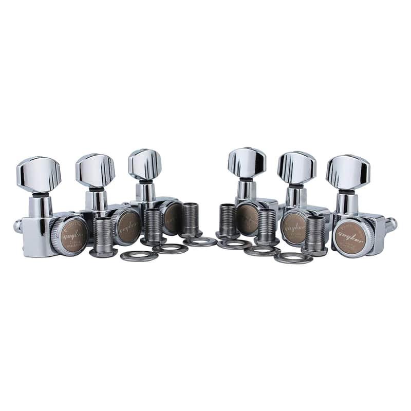 2025 Unbranded 6 In-Line Guitar Locking Tuners 1:18 Locking ...