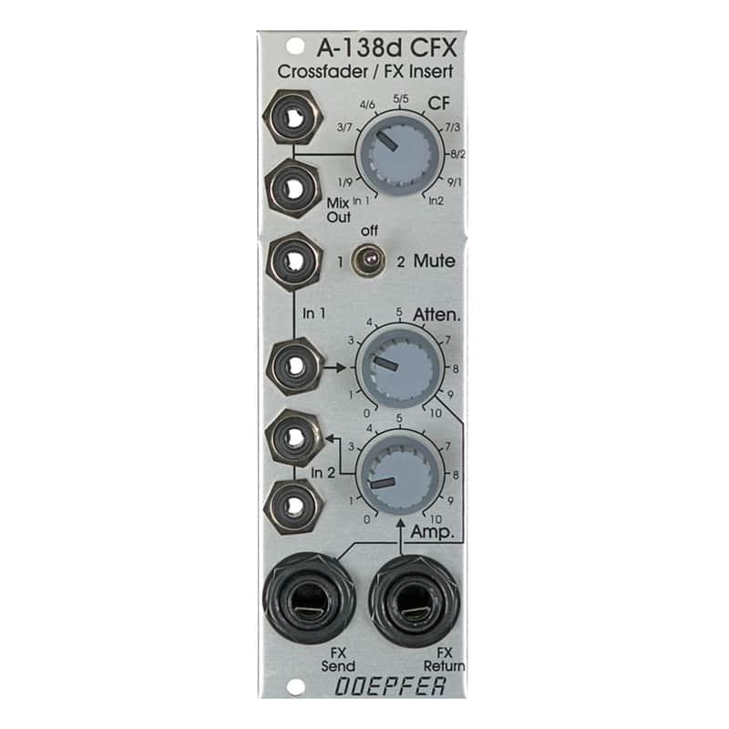 Doepfer Doepfer A-138d Crossfader/FX Insert Eurorack Module Cross