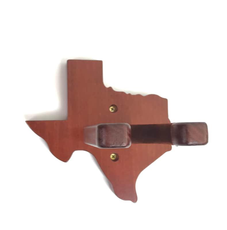 Dannan Brown Guitar Wall Hanger - Unique Texas Design Wooden
