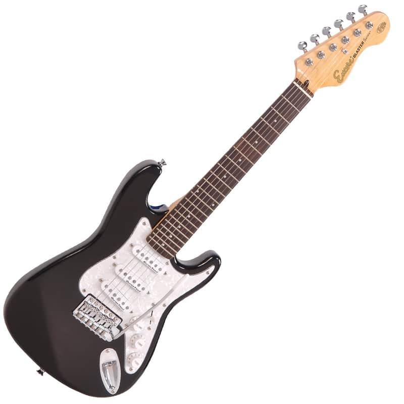 Encore Encore 3/4 Size Electric Guitar ~ Gloss Black