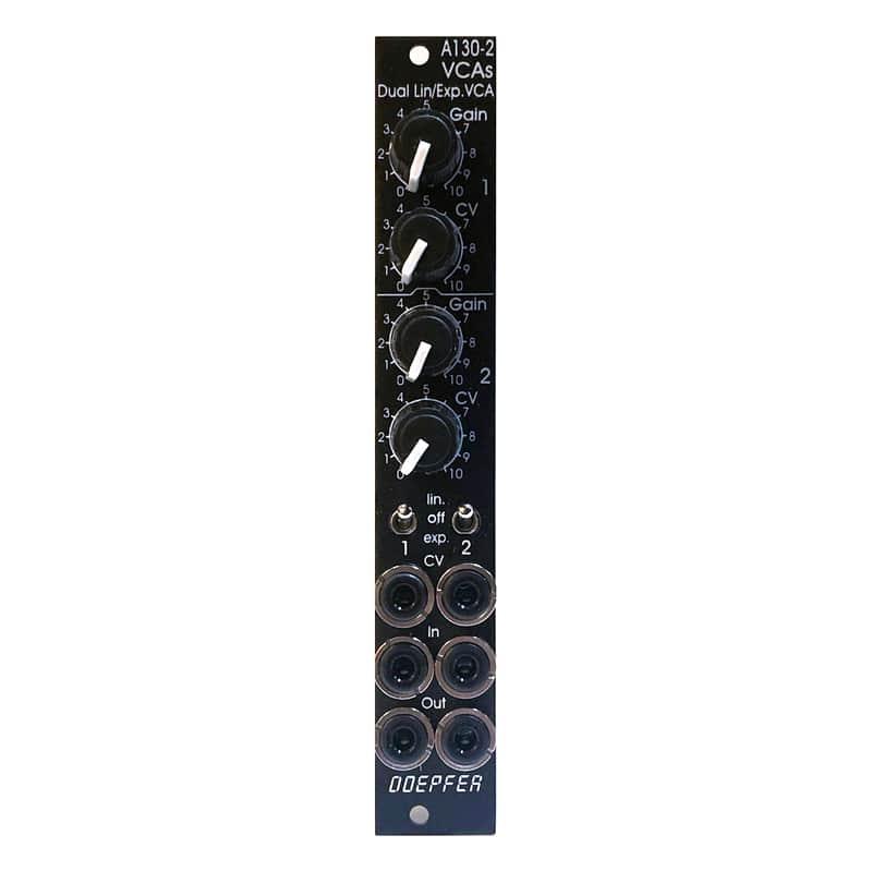 Doepfer Doepfer A-130-2V Dual VCA Eurorack Module (Slim) - Vin...
