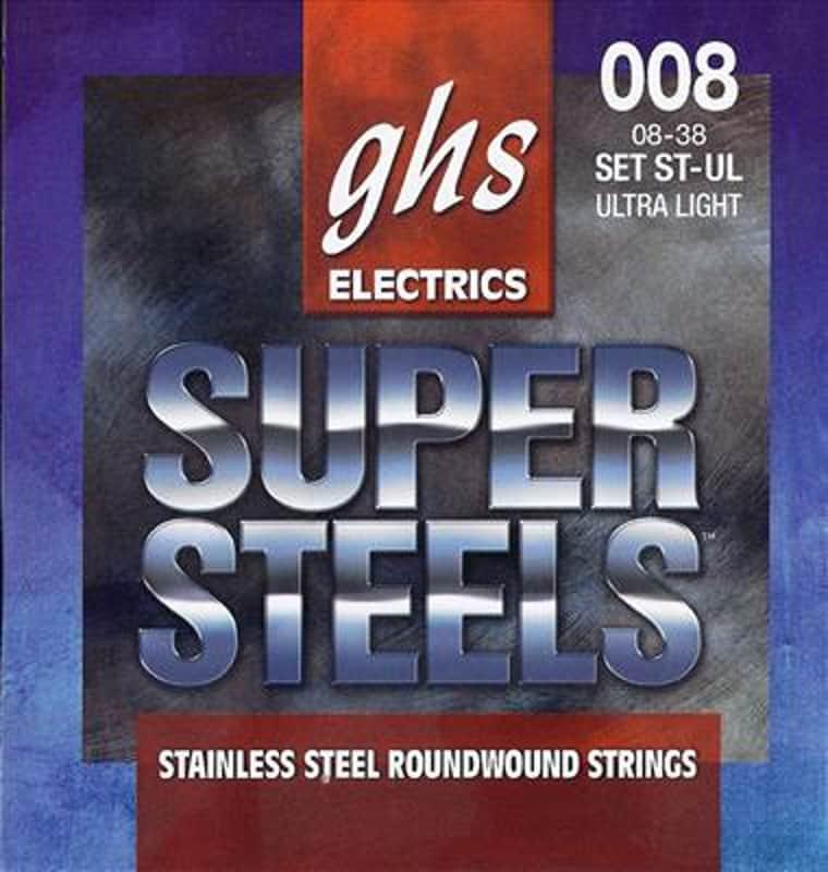 Ultra Ghs Super Steels Ultra Light 8-38 Steel