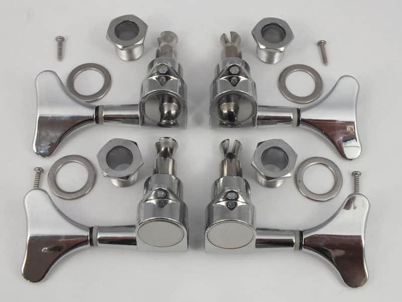 2024 Guitars Electric Ltd Bass Guitar Machine Heads Chrome