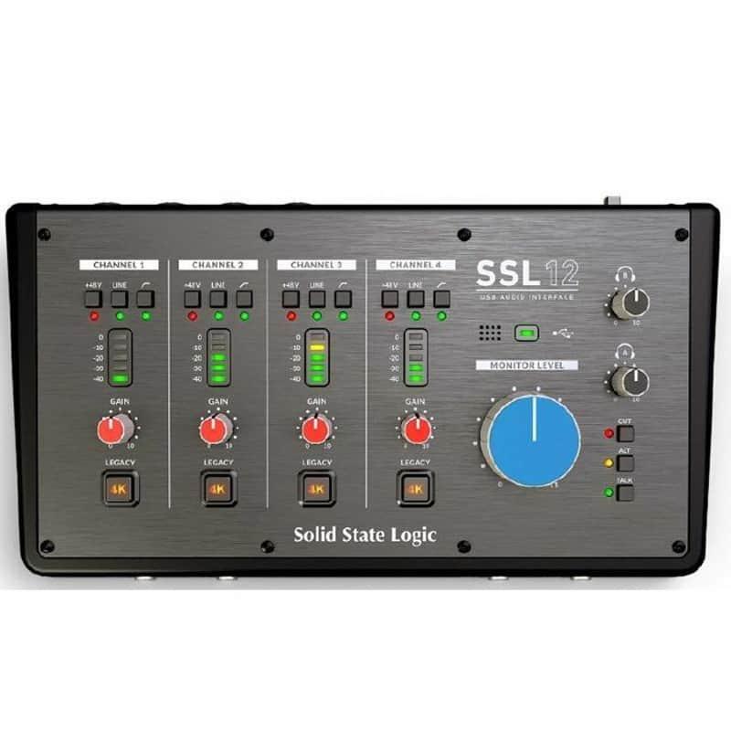 Solid State Logic SSL 12 12-In/8-Out USB & MIDI Audio Inte...