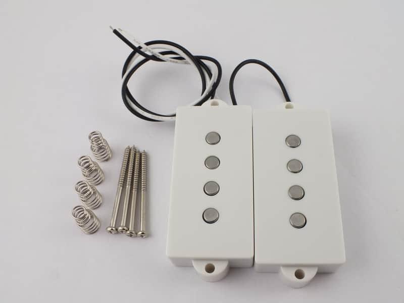 2024 Guitars Electric Ltd Precision Bass White