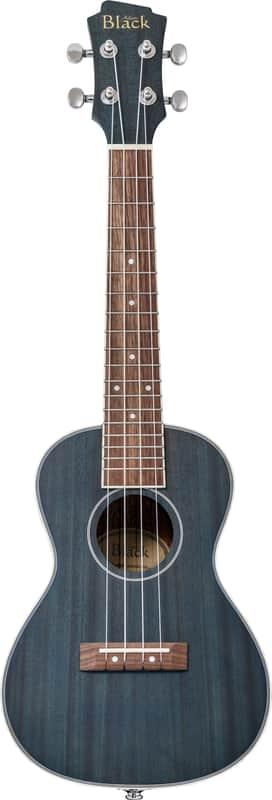 Adam Adam Black Concert Ukulele Trans Blue Trans Blue