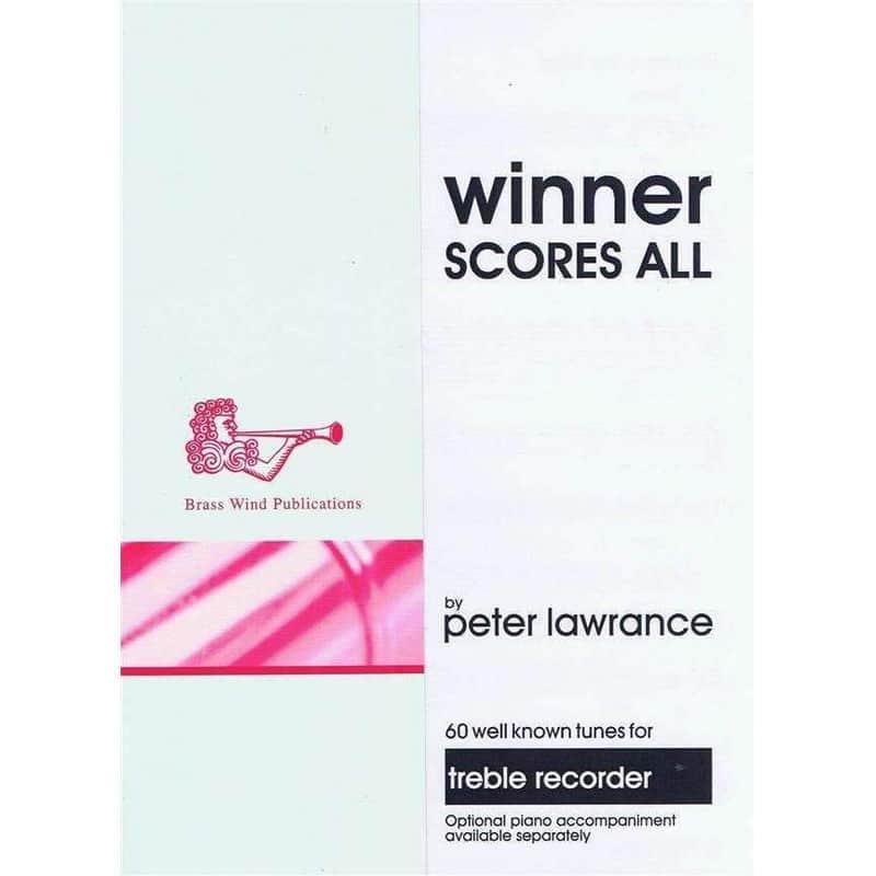 Hal Leonard Winner Scores All (Treble Recorder) Re