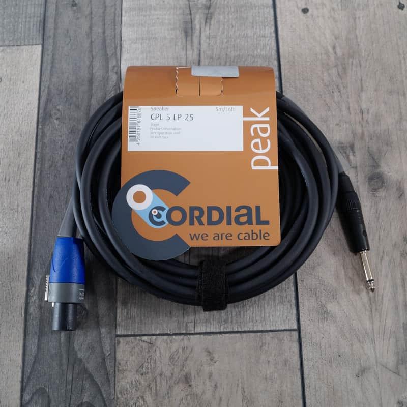 2020 Cordial Cordial CPL5LP25 'Peak Series' 16ft Amplifier to ...