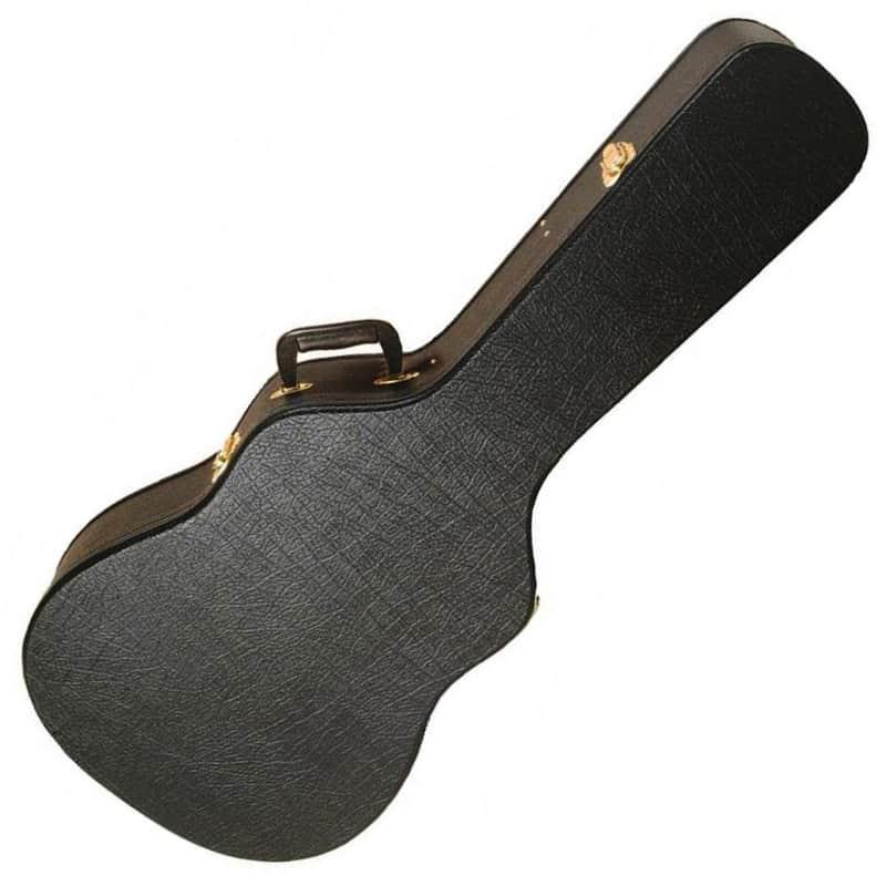Acoustic On Stage Hardshell Semi Acoustic Guitar Case ~ Black ...