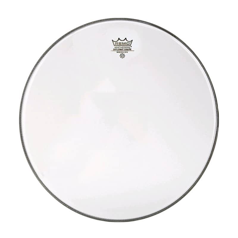 2024 Remo 14 inch diplomat hazy snare side Hazy