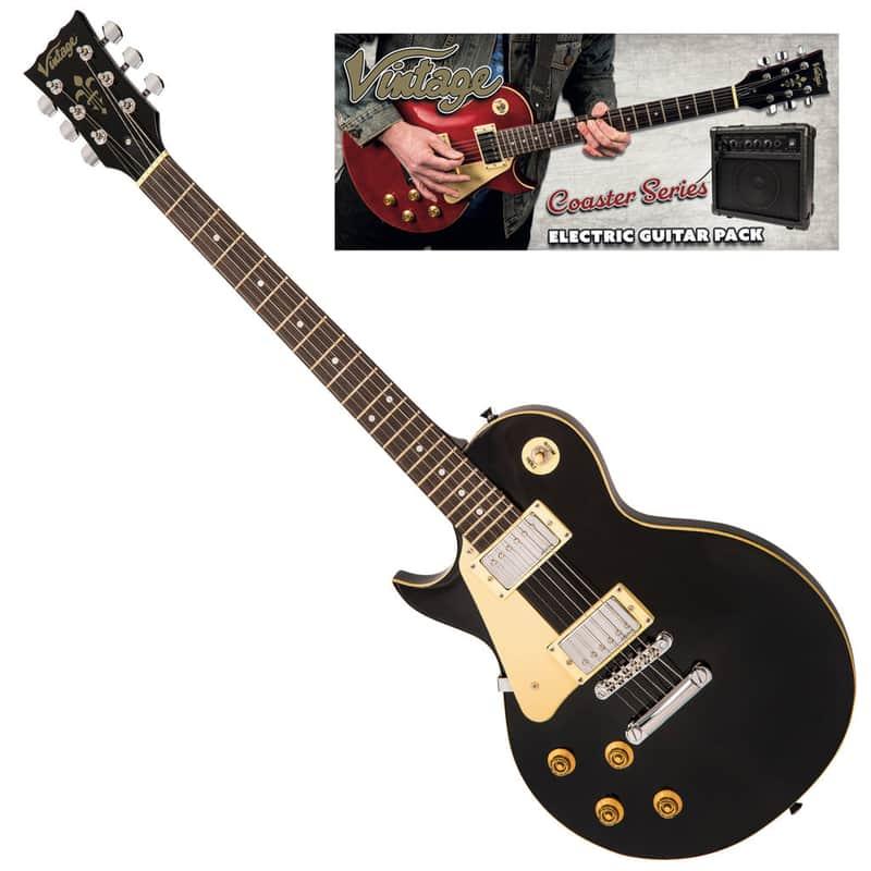 Vintage V10 Coaster Series Electric Guitar Pack ~ Left Hand - ...
