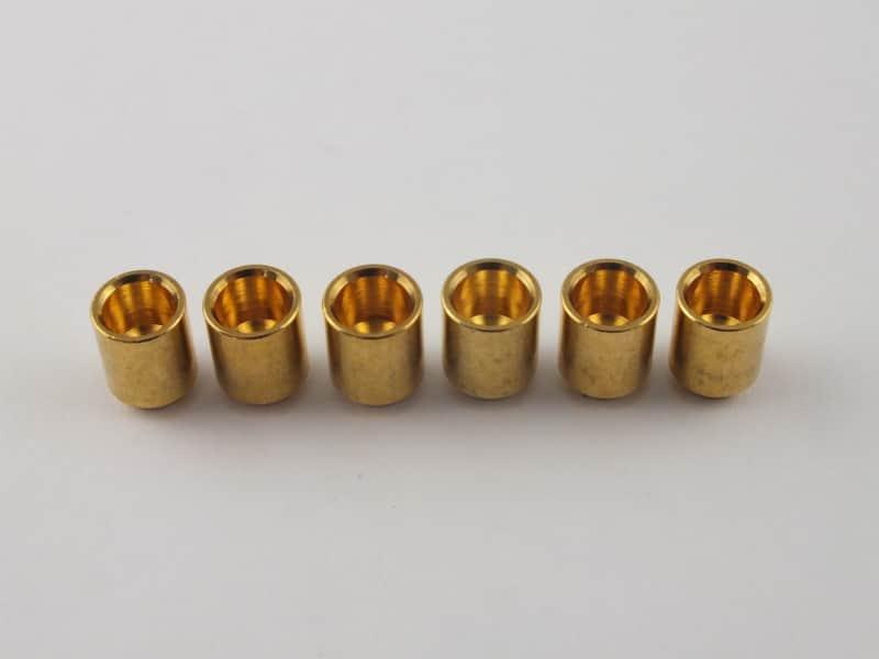 2024 Guitars Electric Ltd Telecaster Body Ferrules Gold