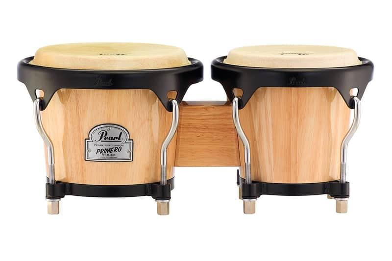 Pearl Primero Wood Bongos (6" & 7") Natural