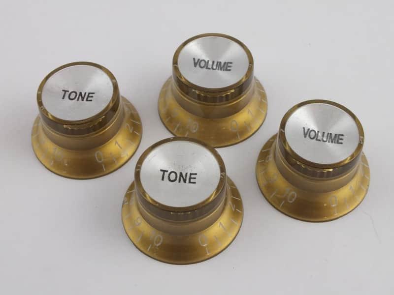 2023 Guitars Electric Ltd Reflector Knobs Gold