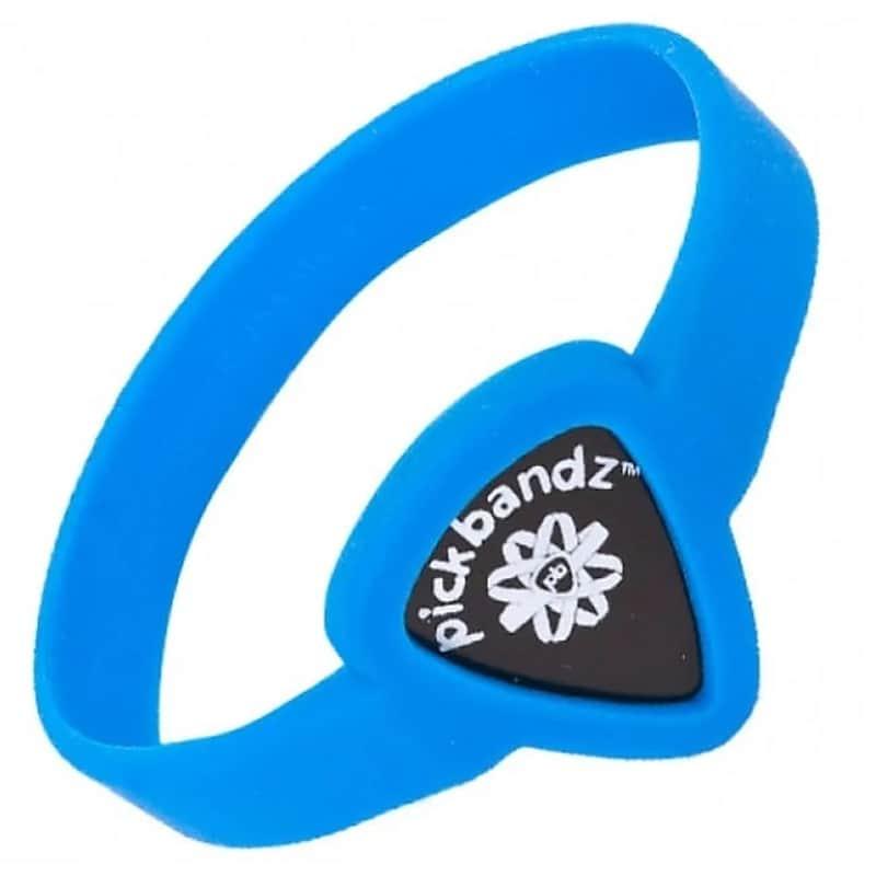 2023 Pickbandz Wristband Guitar Pick Holder - Youth American Blue