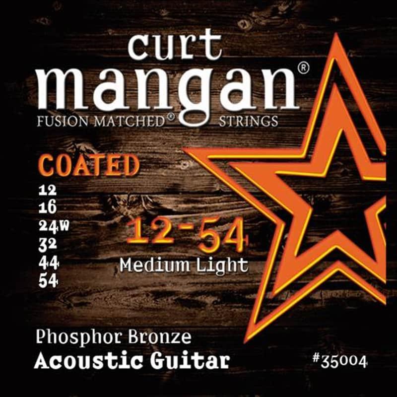 2019 Curt Mangan 12-54 Phosphor Med- COATED Light