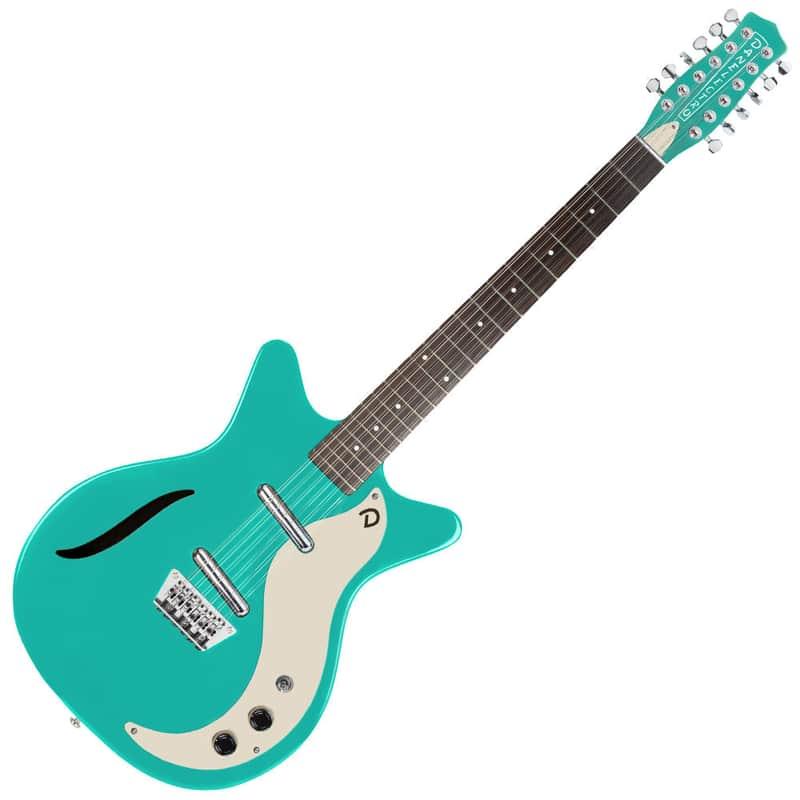 Danelectro Danelectro Vintage 12 String Guitar ~ Dark Aqua Dar...