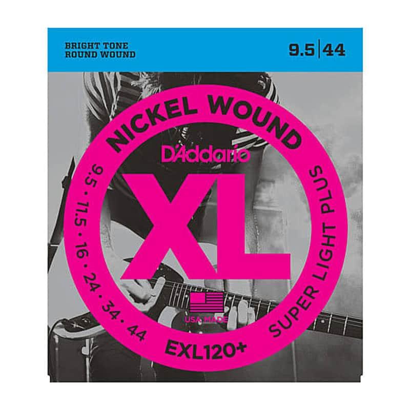 D'Addario EXL120+ Wound Electreic Guitar Strings, Super Light ...